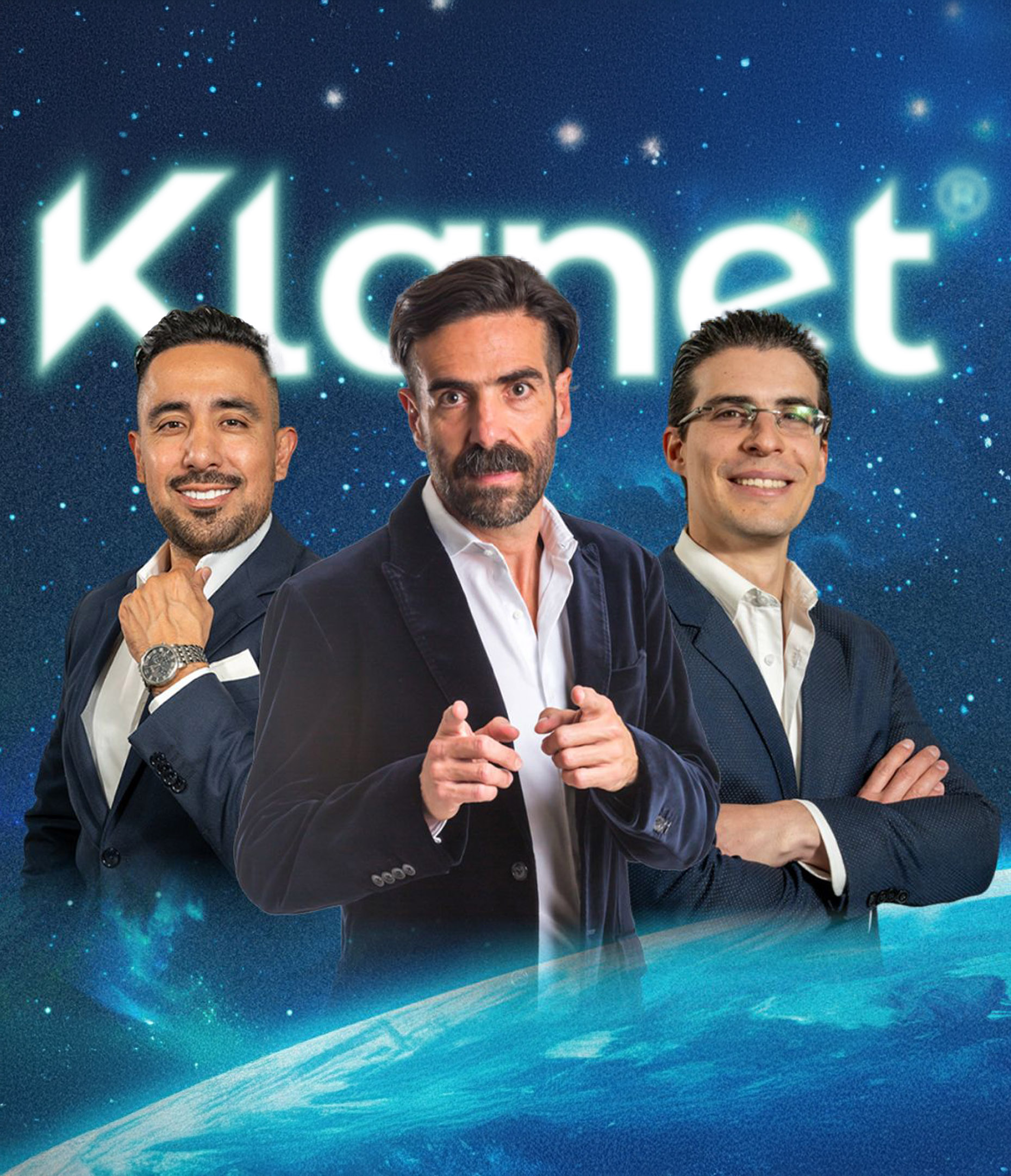 Equipo directivo FireClub - José Gabriel Martínez, Guillermo del Castillo, Ronaldo Arriaga